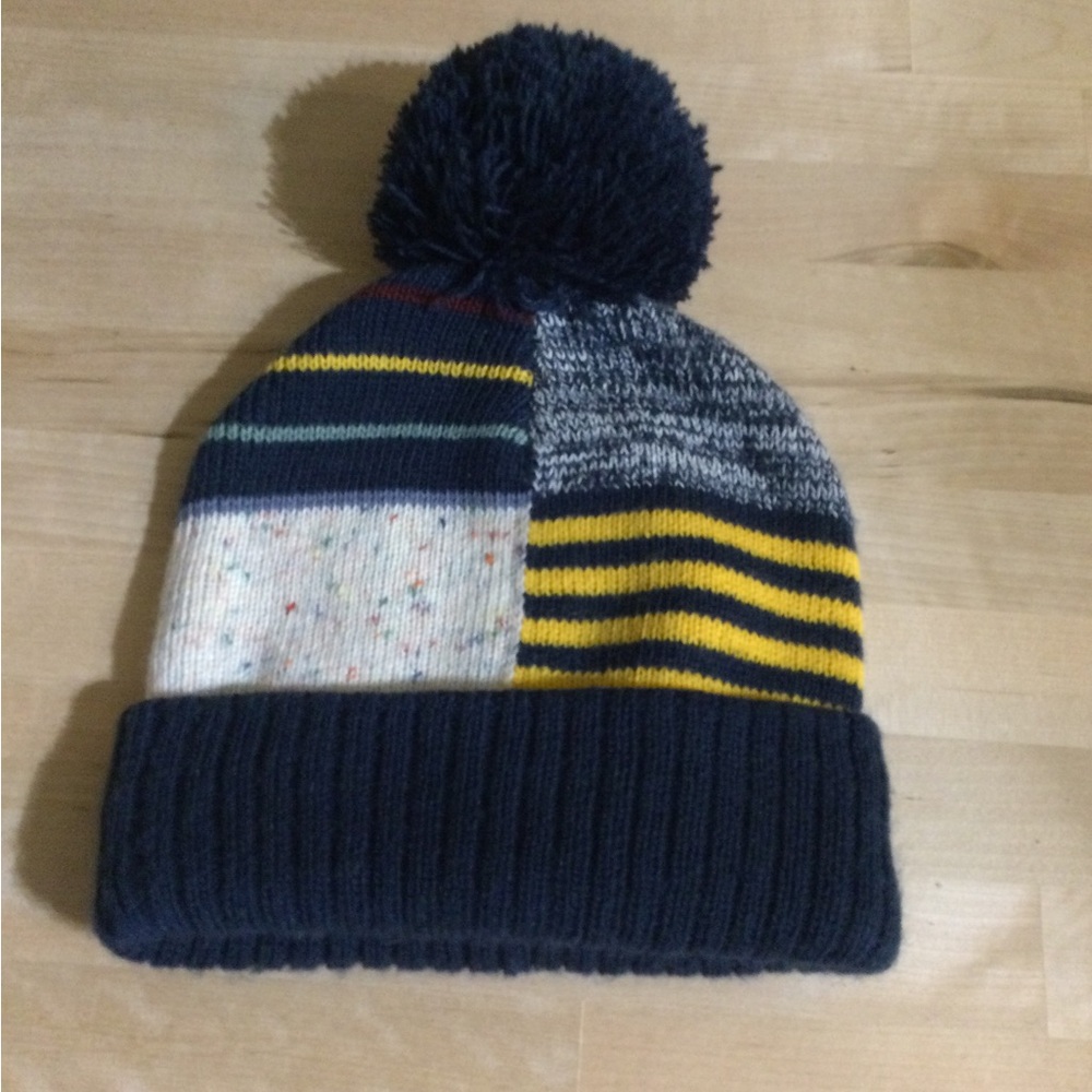 Wonder Nation Multicolor Striped Kids Beanie